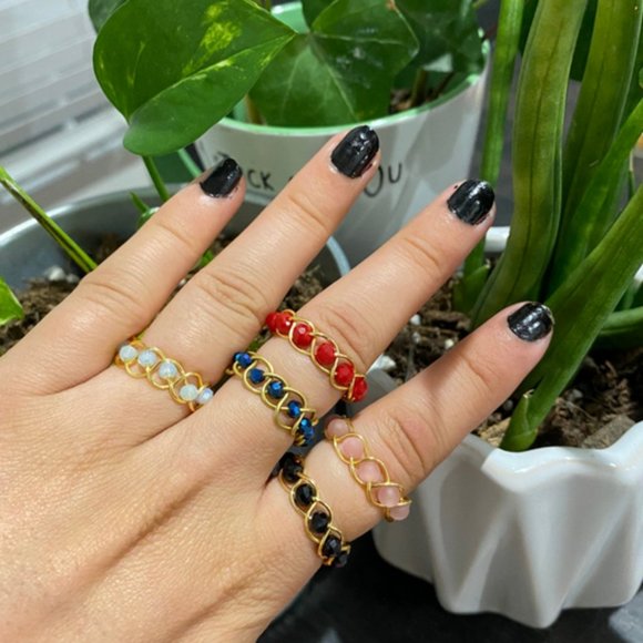 Handmade Braid Style Ring - Picture 1 of 6